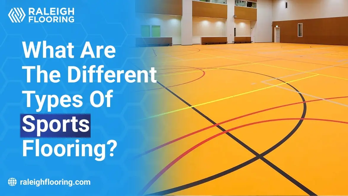 different types of sports flooring
